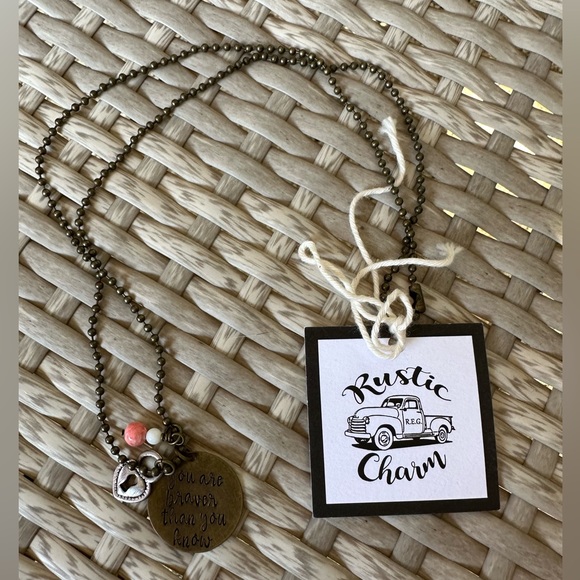 Rustic Charm Necklace NWT - Picture 2 of 4